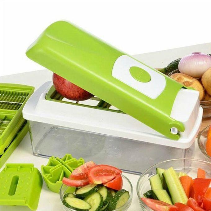 High-Quality Nicer Dicer 7-in-1 Vegetable, Fruit & Salad Slicer, Shredder, Cutter, Peeler & Chopper Kitchen Tool Set