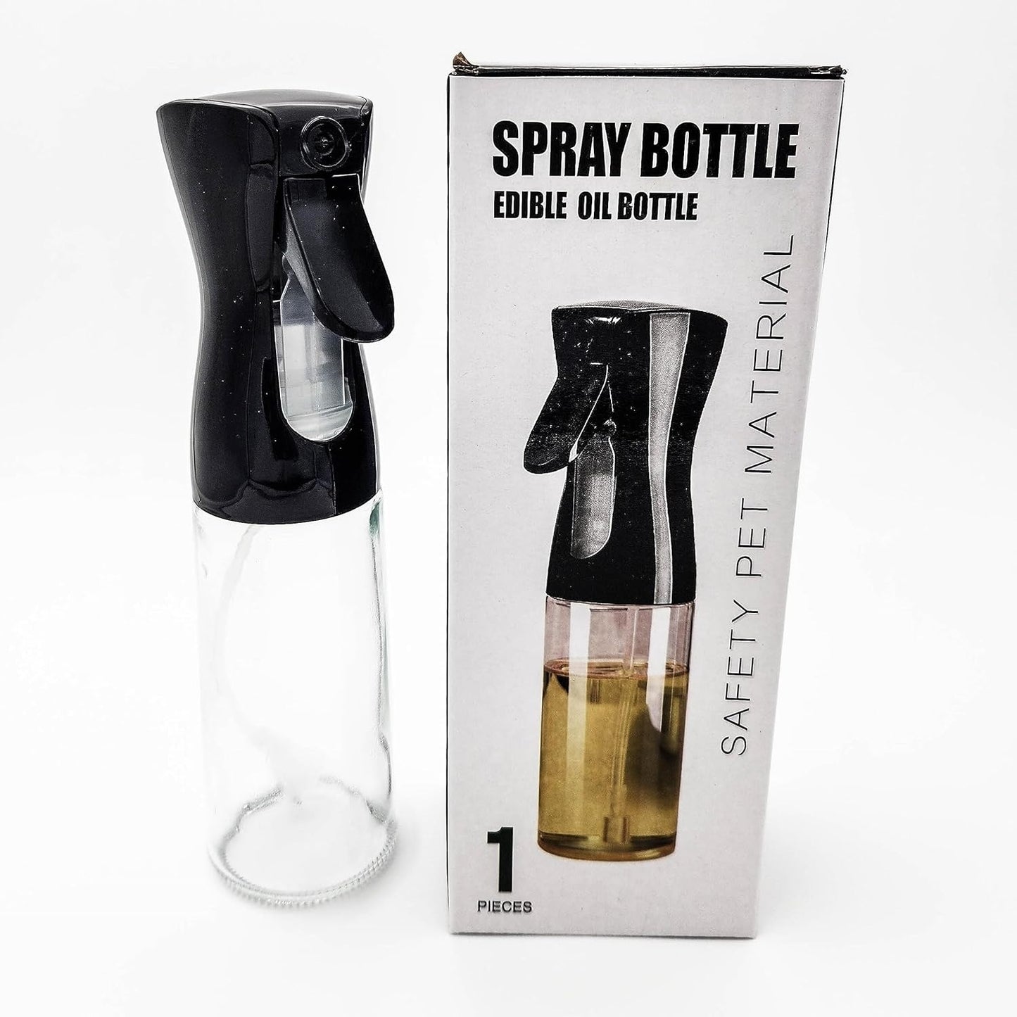 Oil Sprayer (200ml) – Continuous Spray with Portion Control, Perfect for Healthy Cooking