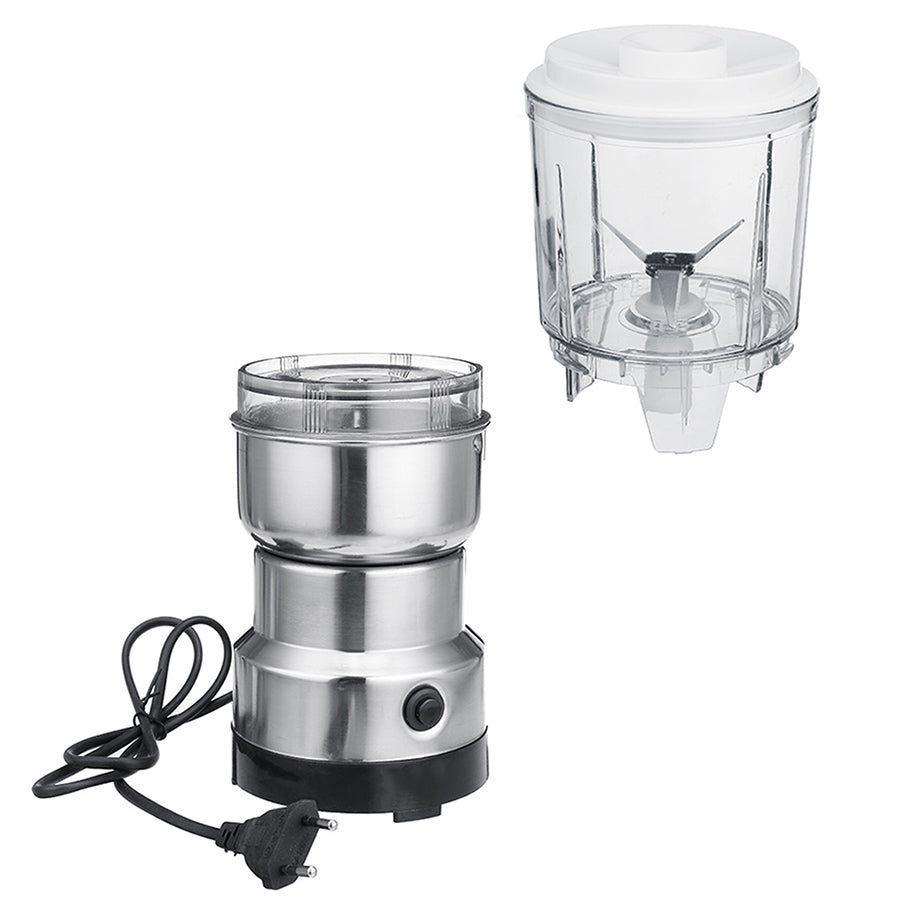 2 in 1 Food Processor Vegetable Electric Double Layers Blender Electric Coffee Grinder