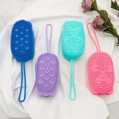 Silicone Body Bath Brush β Soft Exfoliating Scrubber for Gentle Skin Care