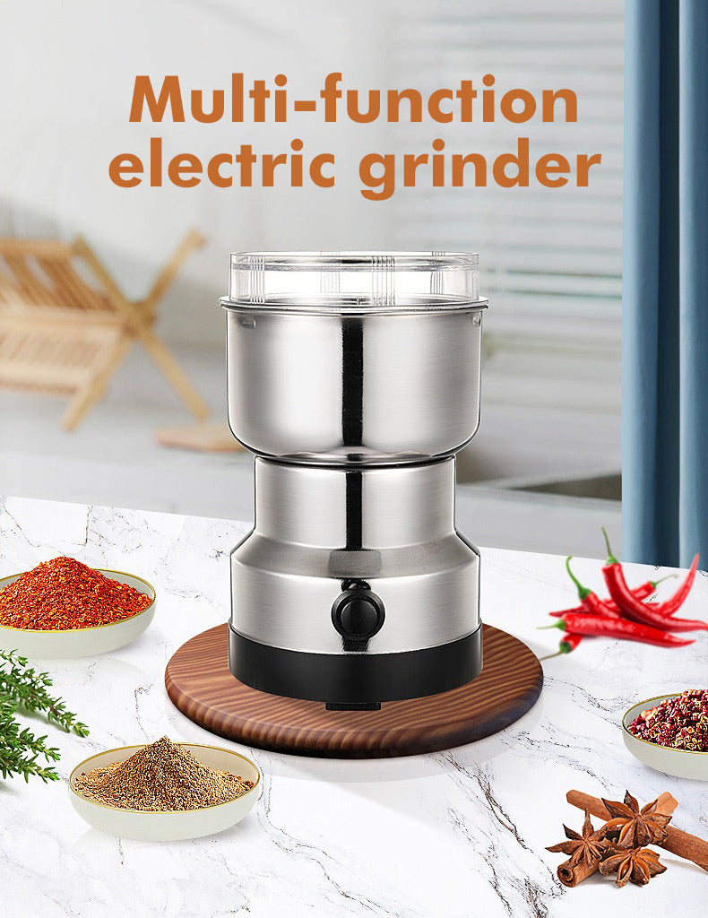 Mini Electric Grinder β Stainless Steel Coffee, Spice, and Masala Grinding Machine 150W