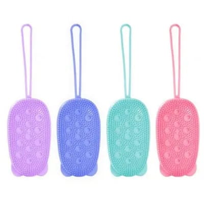 Silicone Body Bath Brush β Soft Exfoliating Scrubber for Gentle Skin Care