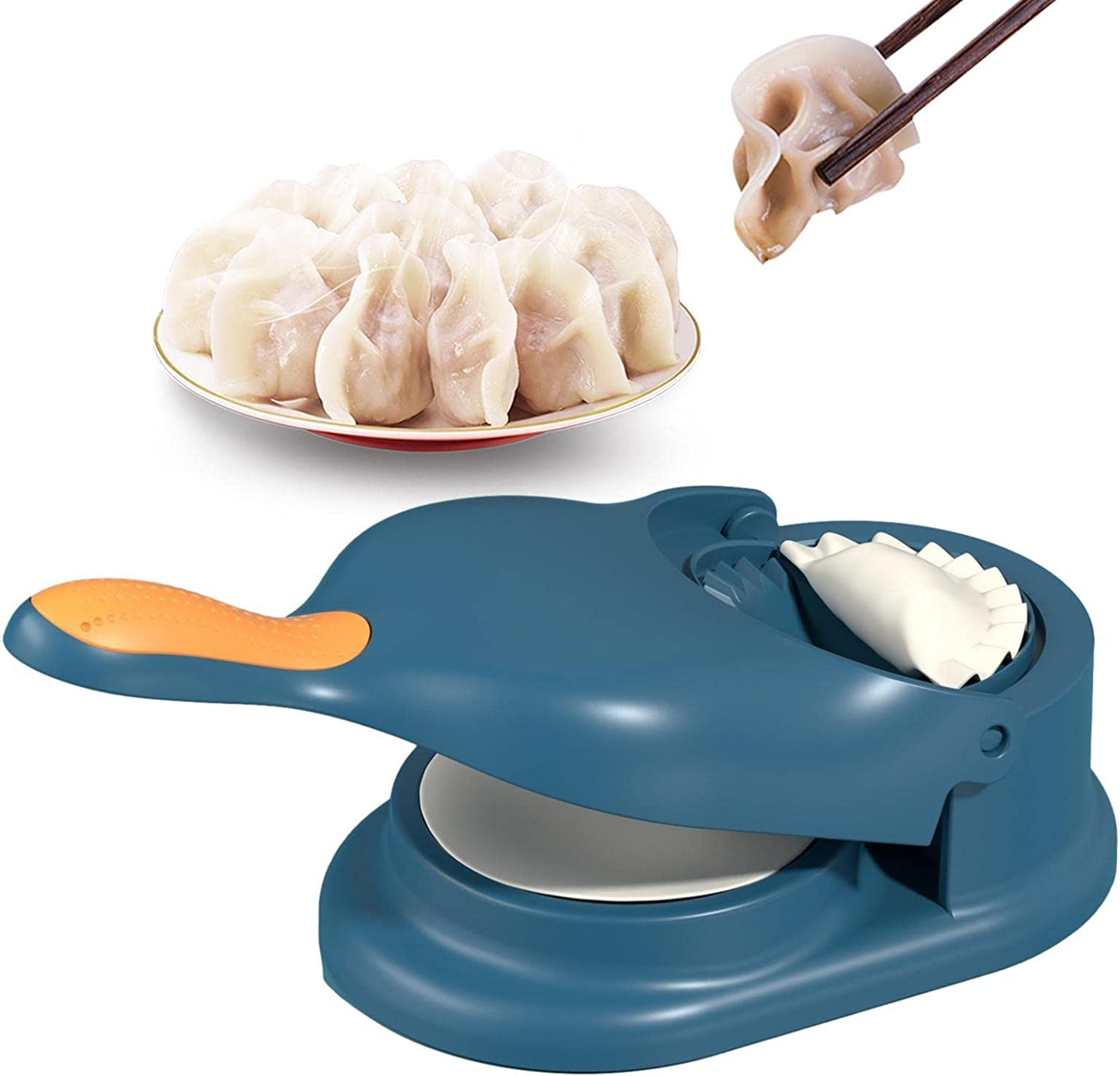 2 in 1 Dumpling Maker Machine - Make Delicious Dumplings & Momos with Ease