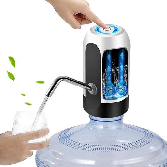 USB Charging Automatic Water Bottle Pump – Portable Electric Drinking Water Dispenser with Switch