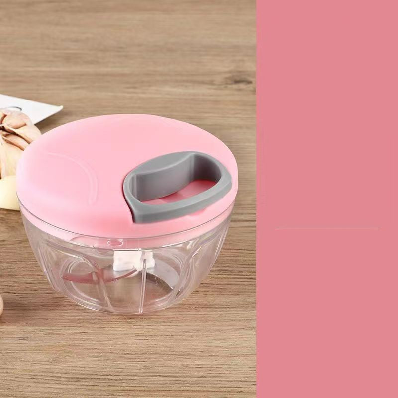 Manual Hand-Pulled Chopper (Large Size) - Speedy Vegetable & Fruit Chopper - / 500ML / 900ML