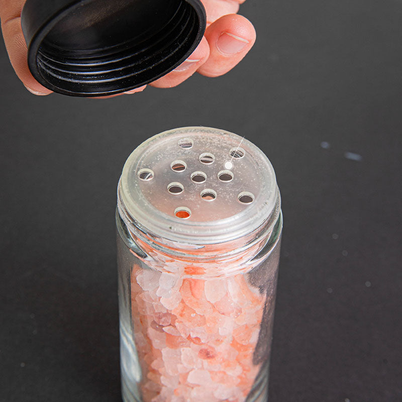 18-Jar Glass Spice Rack – Rotating Seasoning Organizer for Modern Kitchens