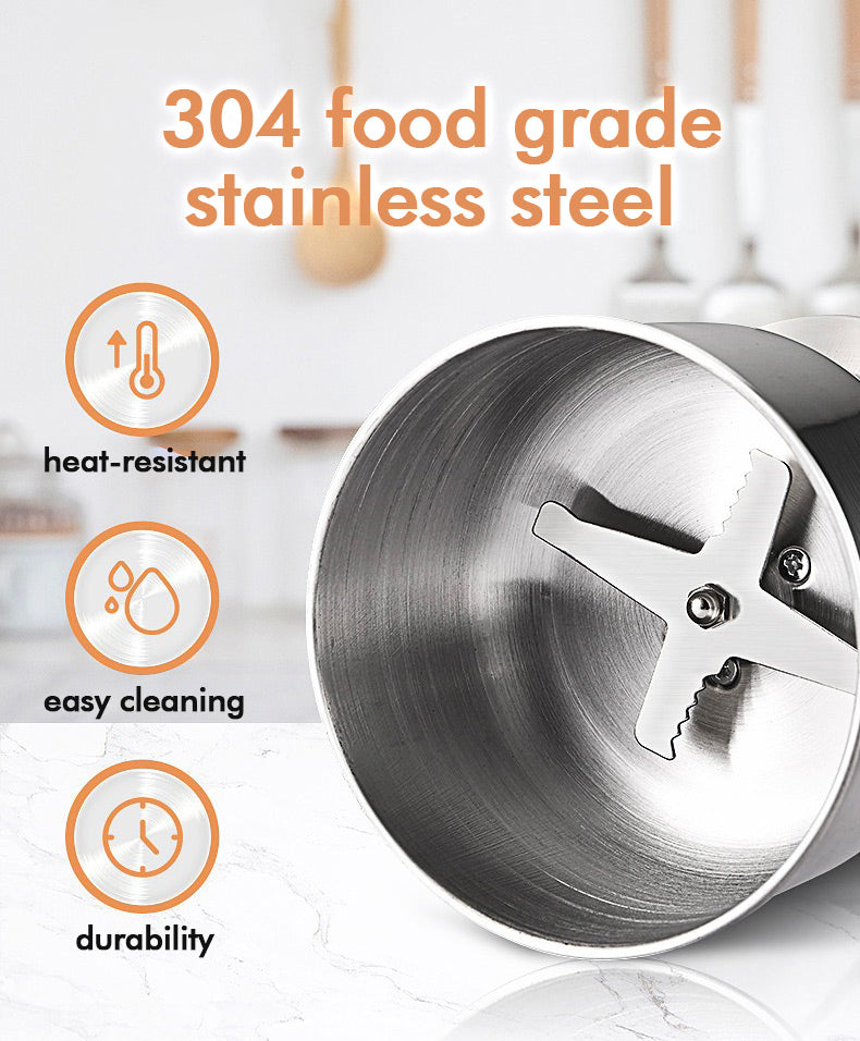 Mini Electric Grinder β Stainless Steel Coffee, Spice, and Masala Grinding Machine 150W