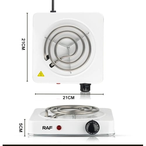 Electric Stove 1000 W cooking hot plate with temperature control overheat protection electric cooker
