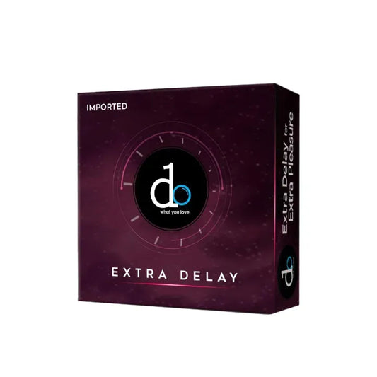 DO Extra Delay Condoms (3-Pack) – Boost Your Stamina Safely