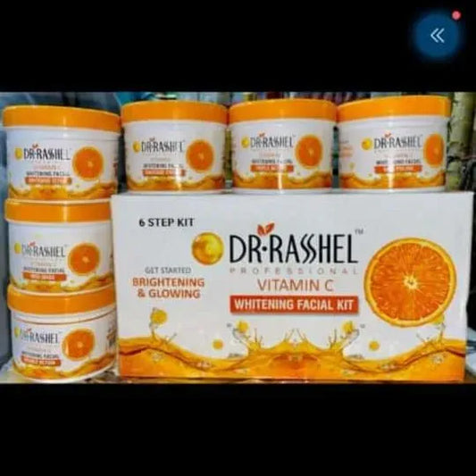Here are some title options for Dr Rasheel Vitamin C 6 Step Facial Kit: