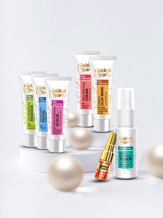 Golden Pearl Skin Lightening Facial Kit – For Radiant, Glowing Skin
