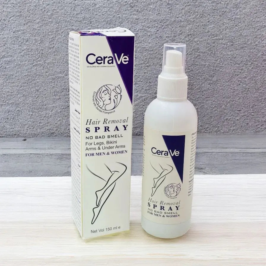 CeraVe Hair Removal Spray for Smooth & Soft Skin β 150ml