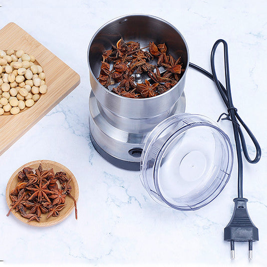 Mini Electric Grinder – Stainless Steel Coffee, Spice, and Masala Grinding Machine 150W