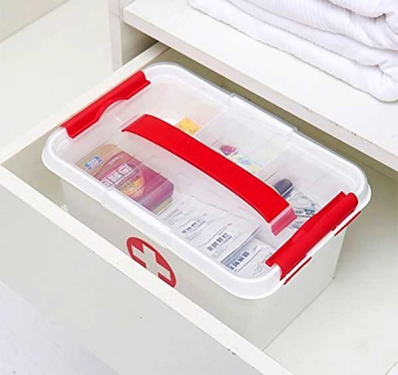 Multifunctional Medicine Box / First Aid Kit – Family Emergency Kit Storage Box for Organized Healthcare Essentials