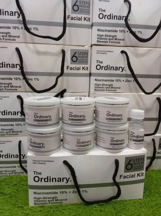 The Ordinary Niacinamide Facial Kit with Bleach – Clear & Brighten Skin