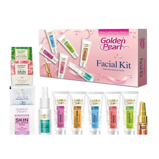 Golden Pearl Skin Lightening Facial Kit – For Radiant, Glowing Skin