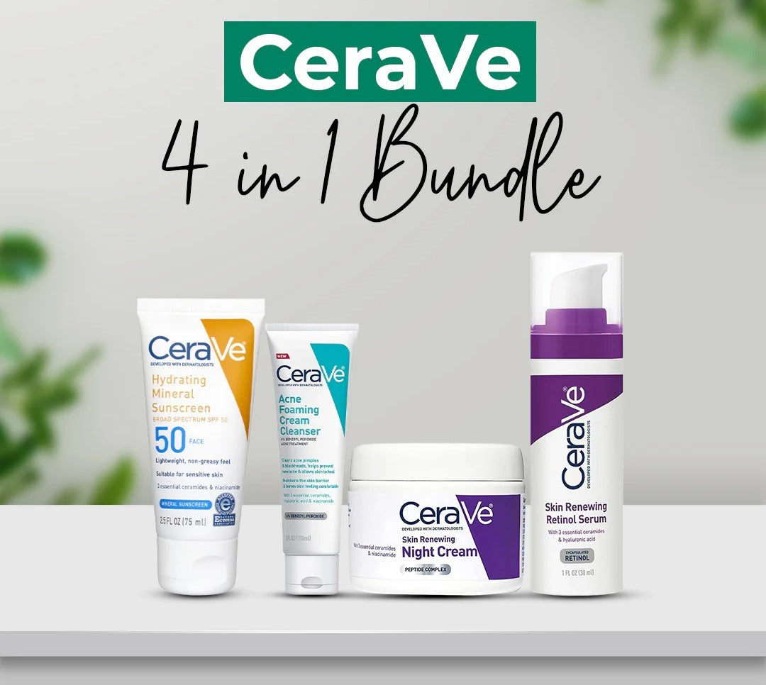Complete 4-in-1 Facial Care Kit – Hydrating, Brightening & Anti-Aging