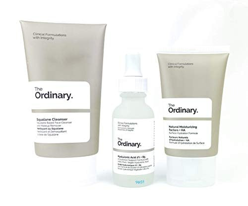 The Ordinary – The Daily Set (Cleanser, HA Serum, Moisturizer)