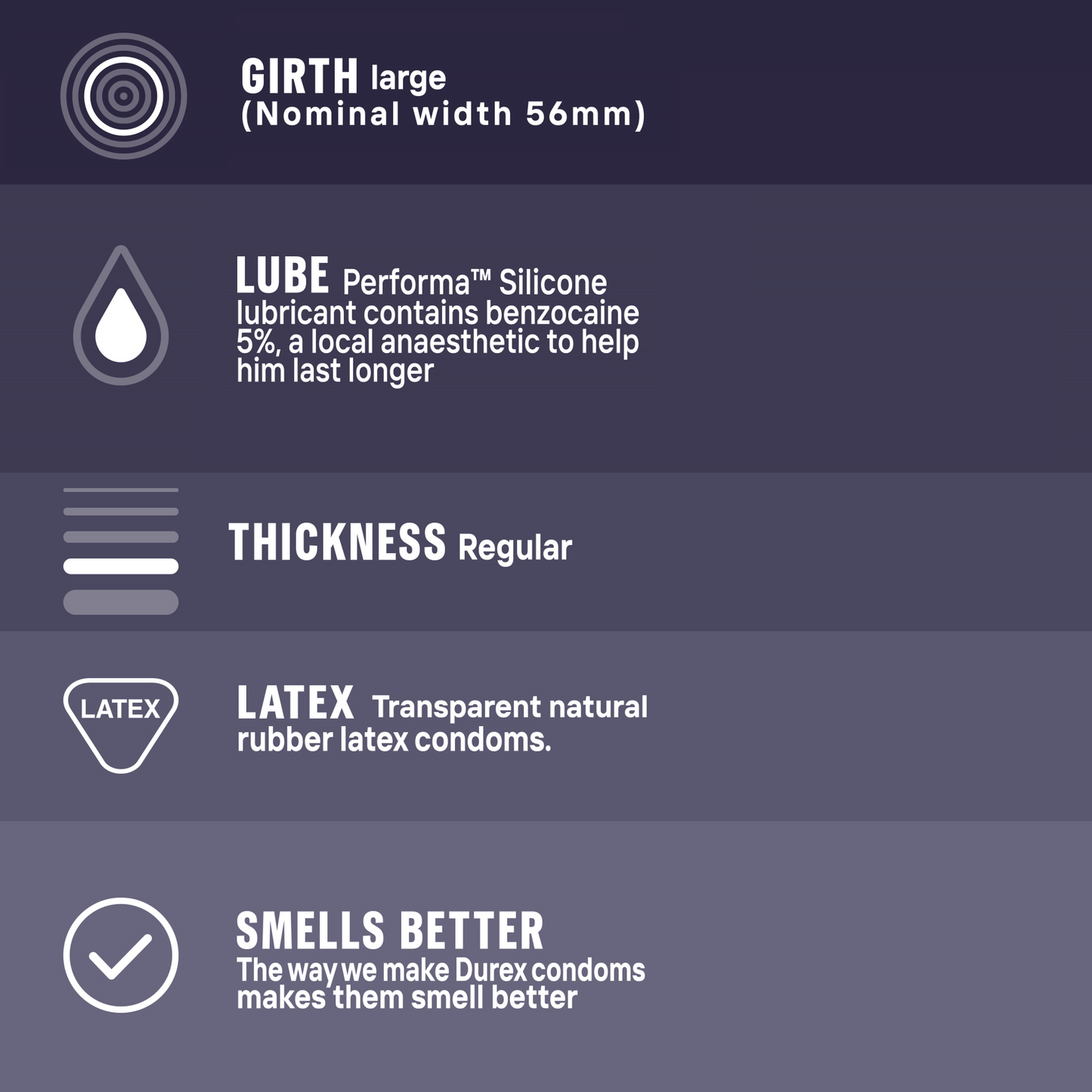 Do More, Last Longer – 3-in-1 Condoms with Texture & Delay (Pack of 3)